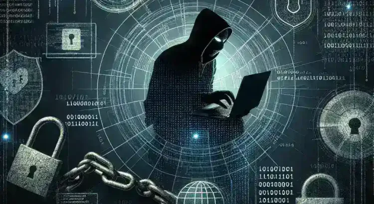 "Infographic illustrating the most common types of cyber attacks, including phishing, malware, ransomware, and denial of service, highlighting their definitions and characteristics for educational purposes."